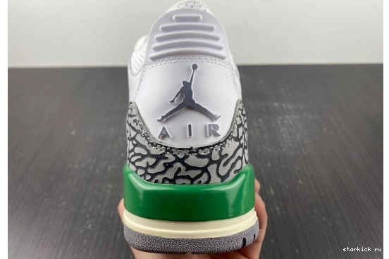 Green Jordan Lucky 3 CK9646-136 Retro CK9646-136 0204